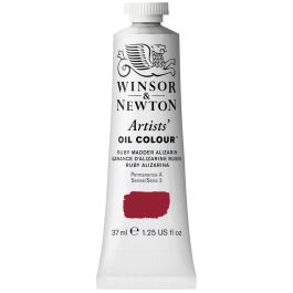 Winsor & Newton Artists' Oil Colour - Tube of 37 ML - Ruby Madder Alizarin (411)