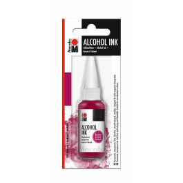 Marabu Alcohol Ink - Bottle of 20 ML - Bordeaux (034) - Blister Pack