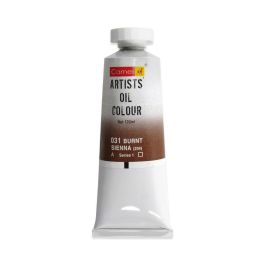 Camel Artists' Oil Colour - Burnt Sienna (031) - Tube of 120 ML