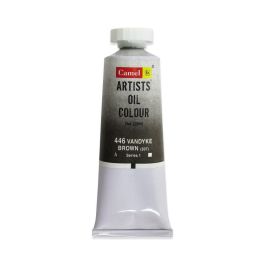 Camel Artists' Oil Colour - Vandyke Brown (446) - Tube of 120 ML