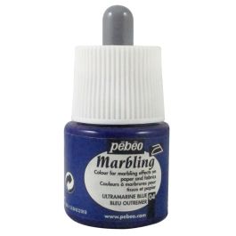 Pebeo Marbling Paint - 45 ML Bottle - Ultramarine Blue (04)