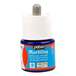 Pebeo Marbling Paint - 45 ML Bottle - Cyan (05)