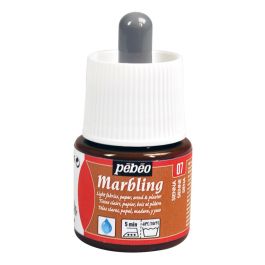 Pebeo Marbling Paint - 45 ML Bottle - Sienna (07)