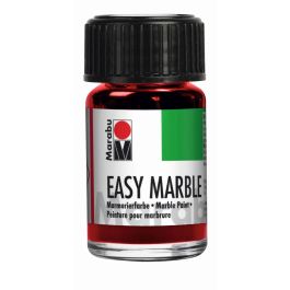 Marabu Easy Marble - Marbling Paint - Bottle of 15 ML - Ruby Red (038)