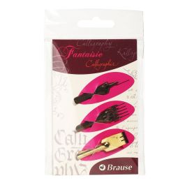 Brause Writing Nibs - Set of 3 Nibs - Index / Portee / Plakat 10 MM