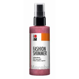 Marabu Fashion-Shimmer - 100 ML Spray Bottle - Red (531)