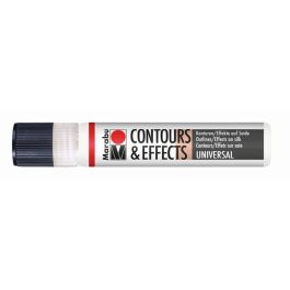 Marabu Contours & Effects - Water-Based Resist / Outliner - 25 ML Liner - Clear (100)