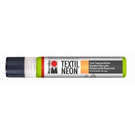 Marabu Textile Neon Liner - Fabric Paint - 25 ML - Green (365)