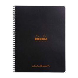 Rhodia - Classic Black - Wirebound - Dot Grid - A4+ (210 mm x 318 mm or 8.3