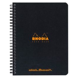 Rhodia - Classic Black - Dot Grid - White Ultra Smooth Surface - 80 GSM - Notebook 