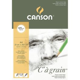 Canson C a' Grain Heavyweight Drawing Paper - Fine Grain 125 GSM A4 Poly Pack - 10 Sheets