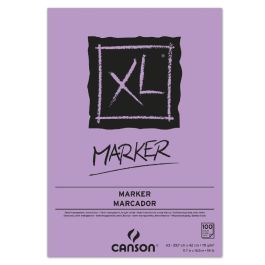 Canson XL Marker Paper - 70 GSM A3 (29.7x 42 cm or 11.7 x 16.5'') - Pad of 100 Smooth Sheets