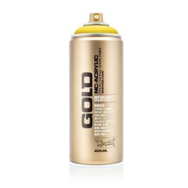 Montana Gold Acrylic Professional Spray Paint - 400 ML Can - Citrus (G 1020)