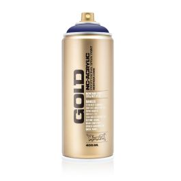 Montana Gold Acrylic Professional Spray Paint - 400 ML Can - Blue Velvet (G 4170)