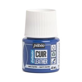 Pebeo Setacolour Leather Paint - 45 ml Bottle - Ultramarine Blue (12)