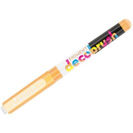 Karin Pigment DecoBrush Acrylic Marker - Brush Tip - Rose Wood (124U)