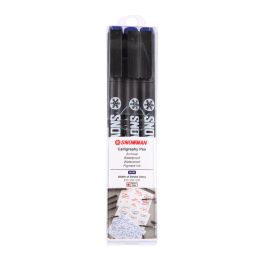 Snowman Calligraphy Pens - Blue - 2.0 - Pack of 3