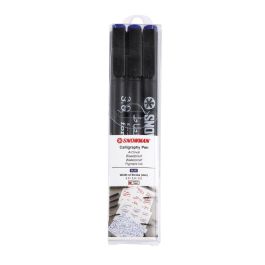 Snowman Calligraphy Pens - Blue - 3.0 - Pack of 3