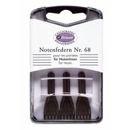 Brause B68 Writing Nibs - 5 Line Portee / Music - Box of 3