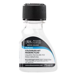 Winsor & Newton  - Colourless Art Masking Fluid - Bottle of 75 ML (Drawing Gum)