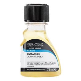 Winsor & Newton Water Colour Medium - Gum Arabic - Bottle of 75 ML