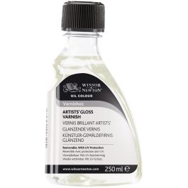 Winsor & Newton Artists' Gloss Varnish Bottle - 250 ML