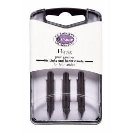 Brause Writing Nibs - Hatat - Size 1 MM - Box of 3