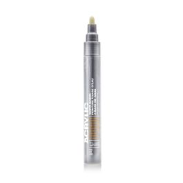 Montana Acrylic Water-Based Marker - 2 MM Fine Tip - Metallic Silver M.