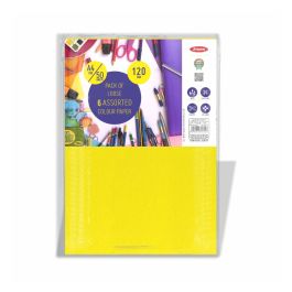 Anupam Coloured Paper 120 GSM, Assorted Colours