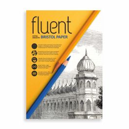 Anupam Fluent Bristol Paper A3 200 GSM Extra Smooth Surface - Dot Grid, Book of 20 Sheets