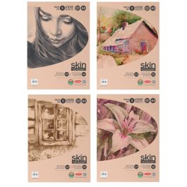 Anupam Skin Watercolour Beige Toned Paper A3 225 GSM Cold Press, Polypack of 5 Sheets