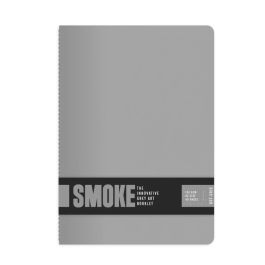 Anupam Smoke Grey Sketch Art Booklet A5 150 GSM, Dot Grid, Booklet of 40 Pages