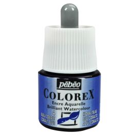 Pebeo Colorex Watercolour Inks - Bottle of 45 ML - Cobalt Blue (004)