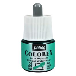 Pebeo Colorex Watercolour Inks - Bottle of 45 ML - Jade (054)