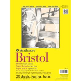 Strathmore 300 Series Bristol Extra White 270 GSM Paper