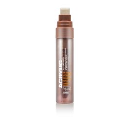 Montana Acrylic Water-Based Marker - 15 MM Medium Tip - Metallic Copper M.