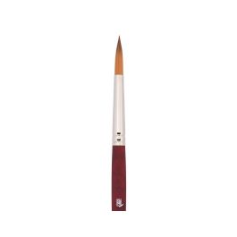 Princeton Series 3950 Velvetouch Luxury Synthetic Blend Brush - Long Round - Short Handle - Size: 10