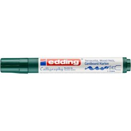 Edding 1455 Calligraphy Markers - Bottle Green (025)