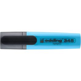 Edding 345 Highlighter Pen - Chisel Tip ( 2 - 5 MM ) - Blue (010)