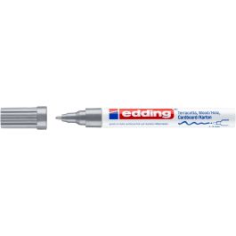 Edding Deco Matt Paint Marker 4040 - Silver (054) - Medium - Round Nib (1 - 2 MM)