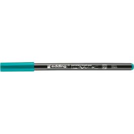 Edding Porcelain 4200 Brush Pen (1 - 4 MM) - Turquoise (014)