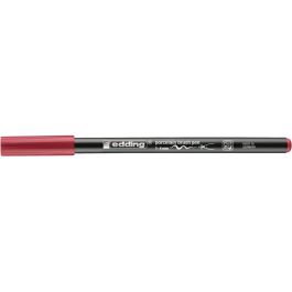 Edding Porcelain 4200 Brush Pen (1 - 4 MM) - Carmine Red (019)