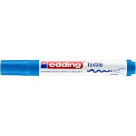 Edding 4500 Textile Marker (2 - 3 MM) - Light Blue (010)