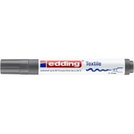 Edding 4500 Textile Marker (2 - 3 MM) - Grey (012)