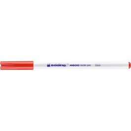 Edding Textile Pen 4600 - 1 MM - Red (002)