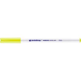 Edding Textile Pen 4600 - 1 MM - Neon Yellow (065)