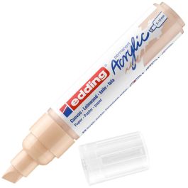 Edding 5000 Acrylic Paint Marker - Warm Beige (255) Broad - Chisel Nib (5 - 10 MM)