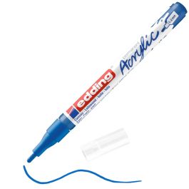 Edding 5300 Acrylic Paint Marker - Gentian Blue (903) Fine Round Tip (1 - 2 MM)