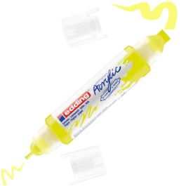 Edding 5400 Acrylic Double Ended Paint Marker - Neon Yellow (065)