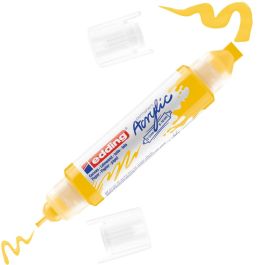 Edding 5400 Acrylic Double Ended Paint Marker - Traffic Yellow (905)